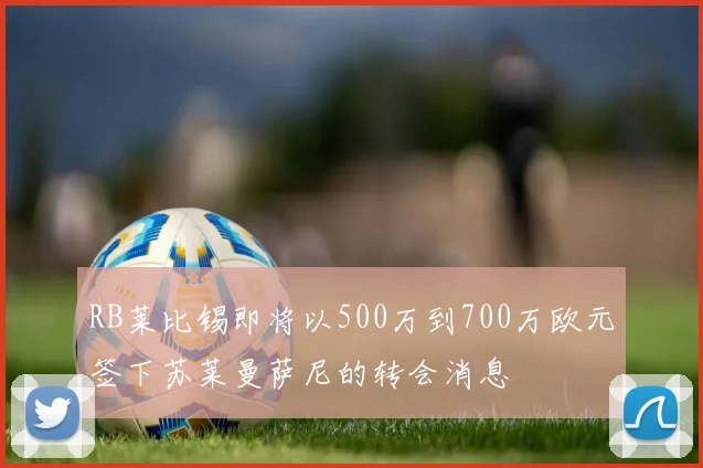 RB莱比锡即将以500万到700万欧元签下苏莱曼萨尼的转会消息
