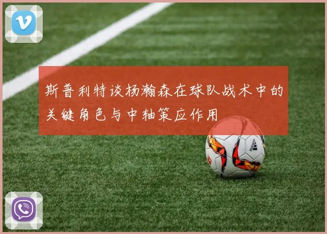 斯普利特谈杨瀚森在球队战术中的关键角色与中轴策应作用